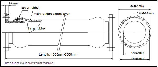 DN350 Dredging Discharge Rubber Hose Drawing.jpg